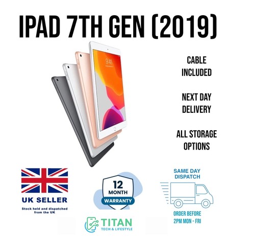 Apple ipad 7th gen - ipad, 10.2"