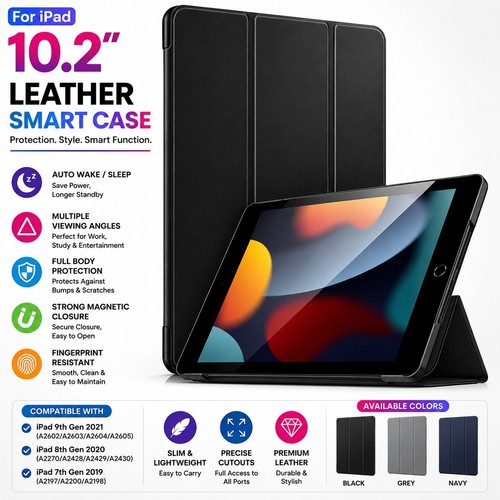 Case for ipad - 8th, 7th