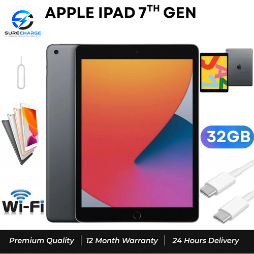 Apple ipad 7th generation 32gb - ipad,