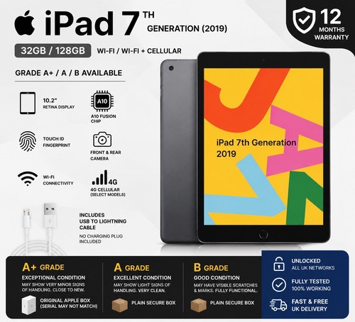 Apple ipad 7th - apple, 10.2